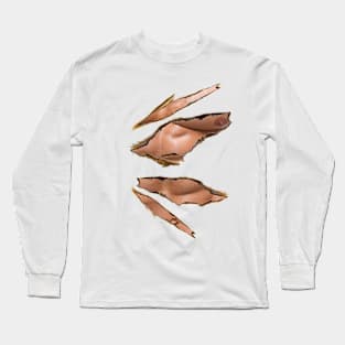 Muscles - Six Pack Long Sleeve T-Shirt